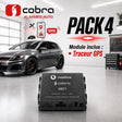 PACK 4 Alarme GPS Voiture Cobra 4821 CAN BUS